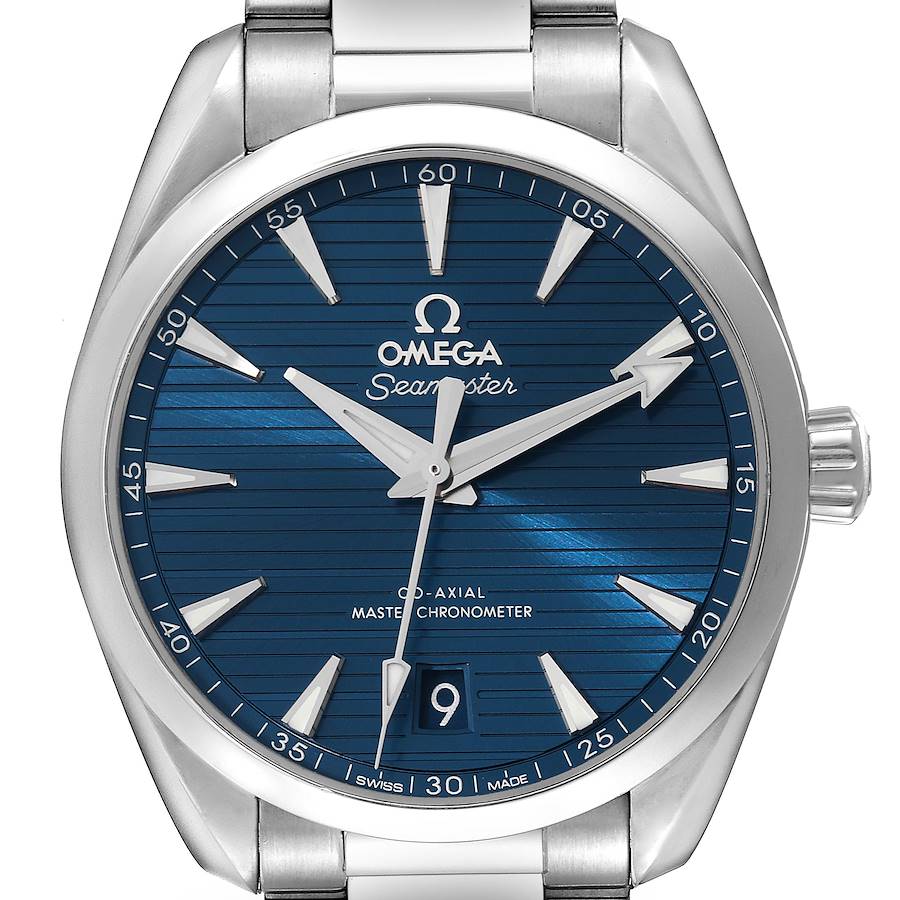 Omega Seamaster Aqua Terra Steel Mens Watch 220.10.38.20.03.001 Box Card SwissWatchExpo
