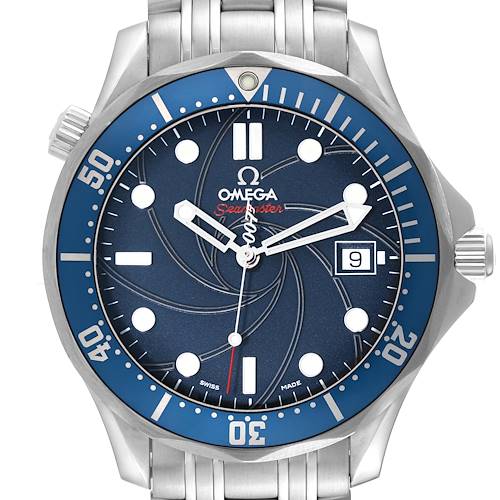 Photo of Omega Seamaster Bond 007 Limited Edition Blue Dial Steel Mens Watch 2226.80.00