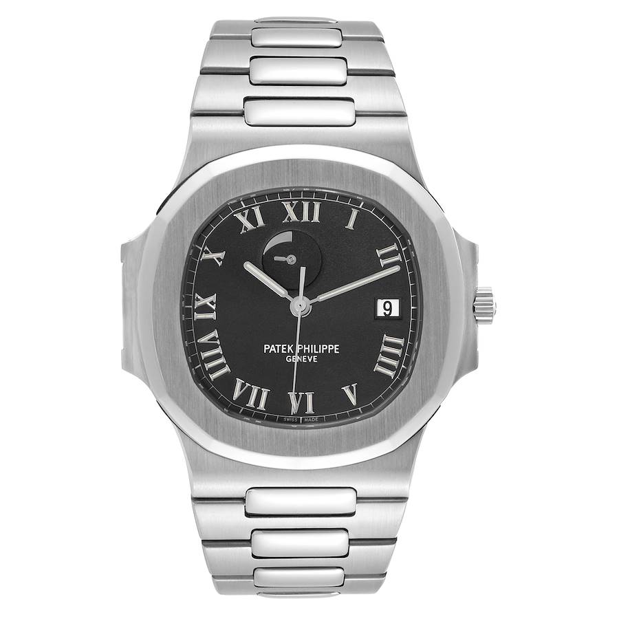 Patek Philippe Nautilus Power Reserve Steel Mens Watch 3710 Box Papers