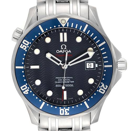 Photo of Omega Seamaster Bond 300M Co-Axial Steel Mens Watch 2220.80.00 Box Card