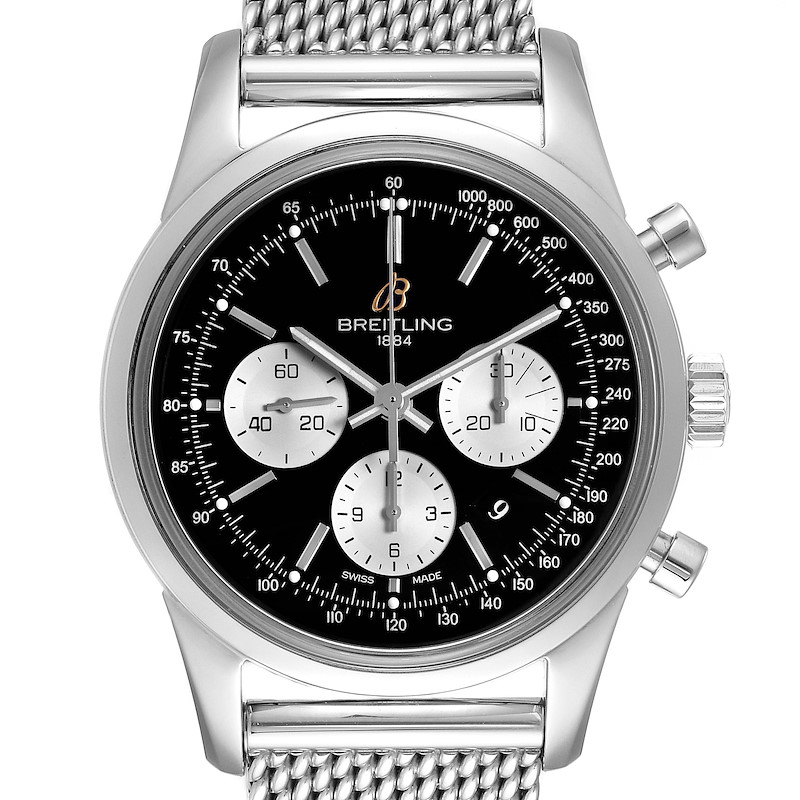 Breitling Transocean Chronograph LE Mens Watch AB0151 Box Papers SwissWatchExpo