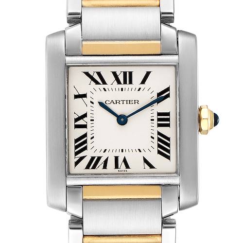 Photo of Cartier Tank Francaise Midsize Two Tone Ladies Watch W2TA0003