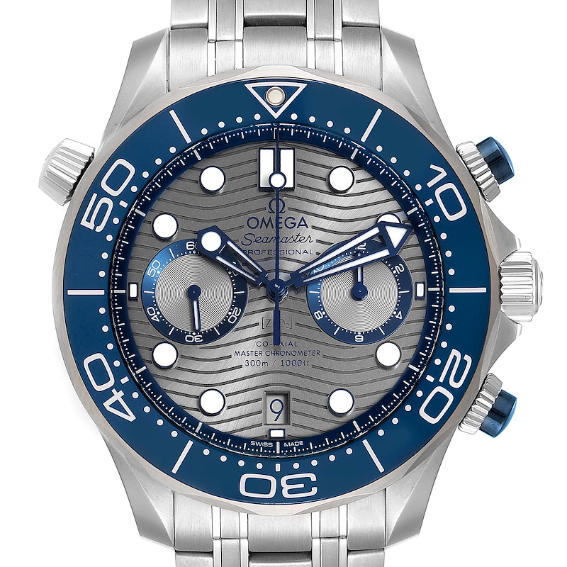 Omega Seamaster 44 Chronograph Mens Watch 210.30.44.51.06.001 Unworn SwissWatchExpo