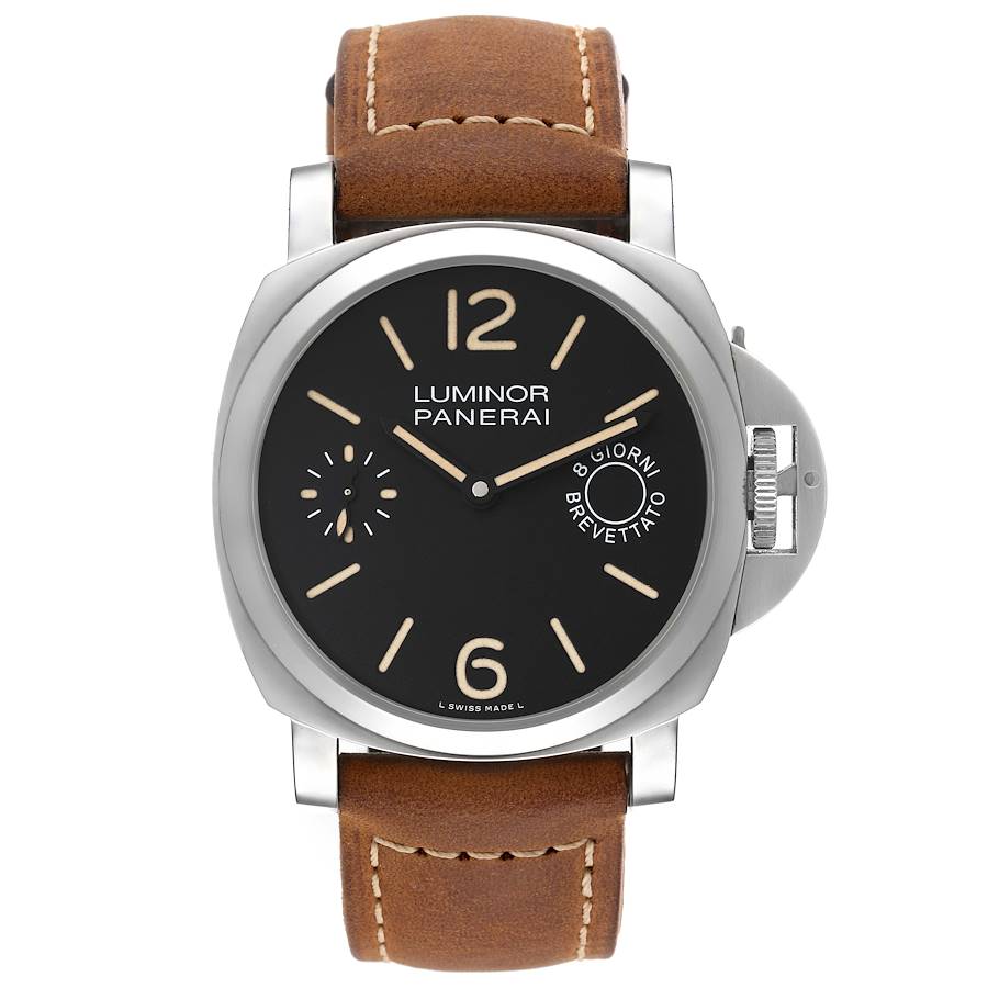 Panerai Luminor Marina 8 Days Limited Edition Steel Mens Watch