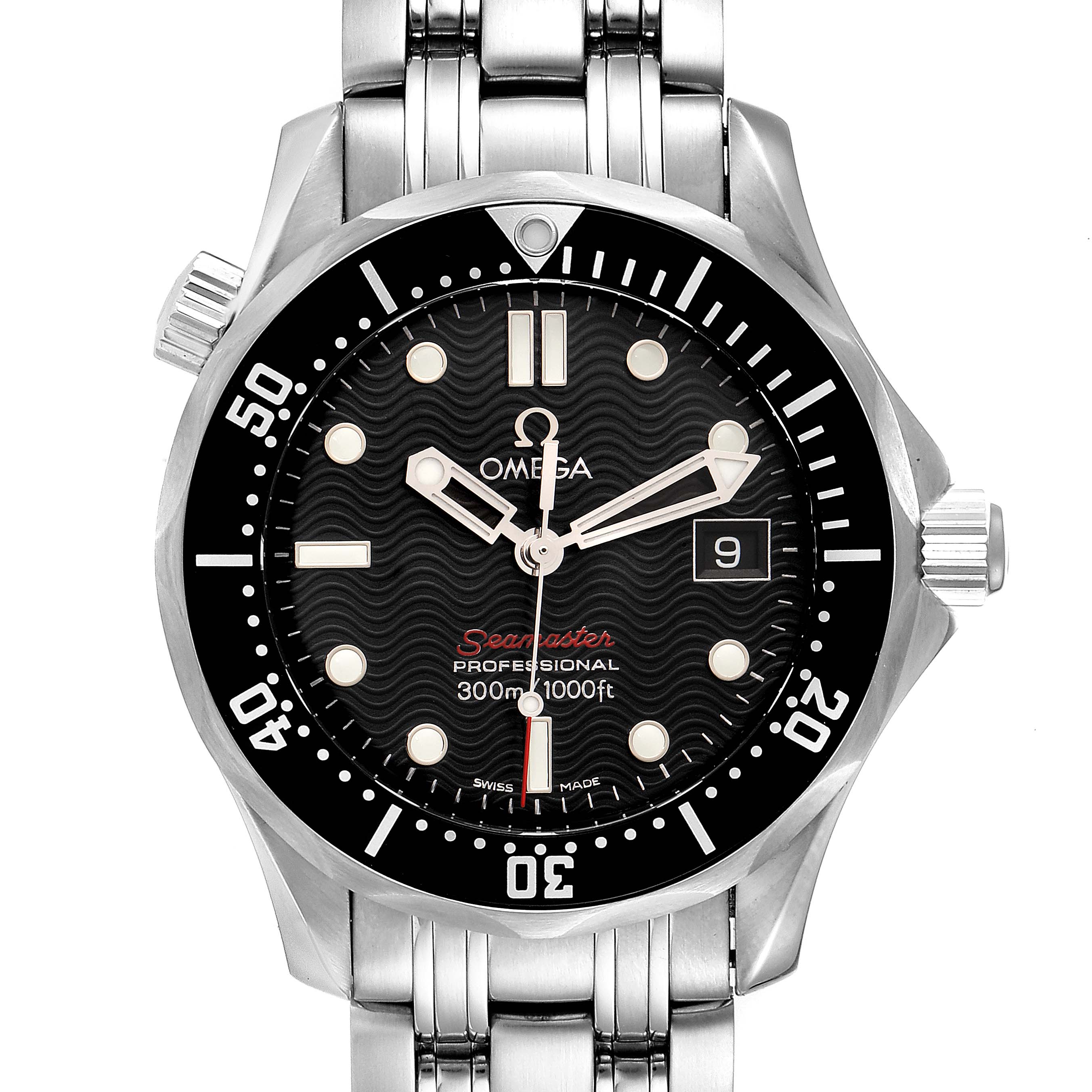 Omega Seamaster Diver 300m Midsize Watch 212.30.36.61.01.001 Box Card ...