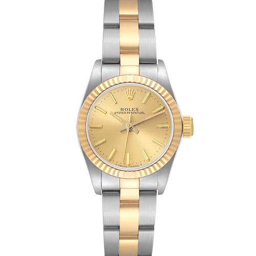 Photo of Rolex Oyster Perpetual Steel Yellow Gold Ladies Watch 67193