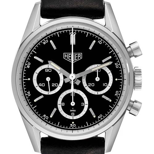 Photo of Tag Heuer Carrera Re-Edition Chronograph Steel Mens Watch CS3113