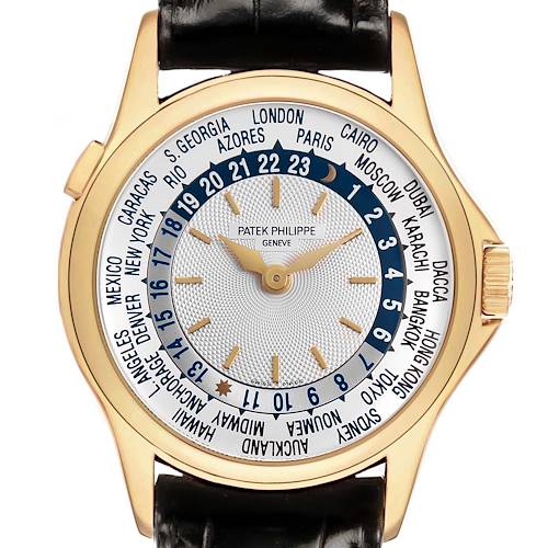 Photo of Patek Philippe World Time Complications Yellow Gold Watch 5110J 5110