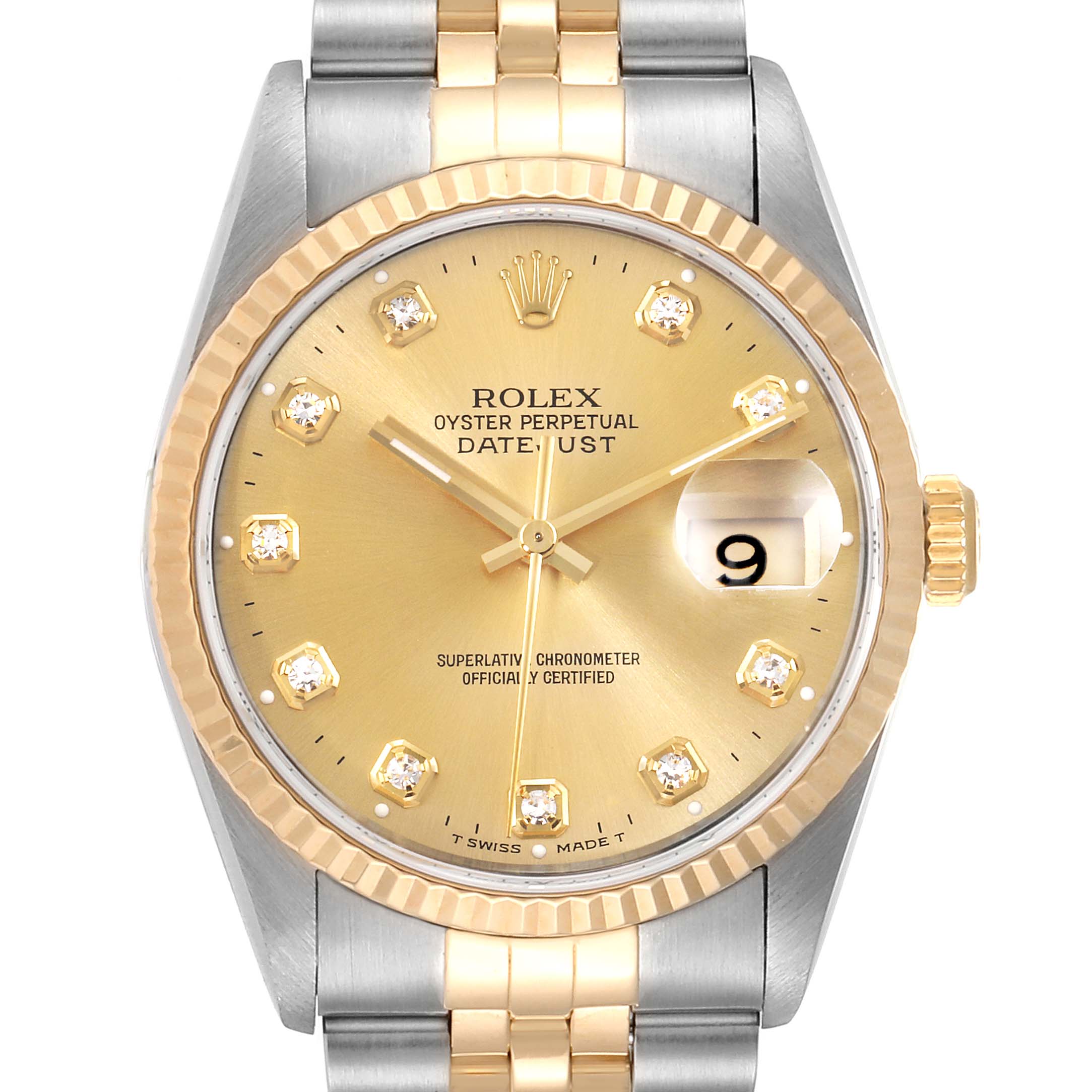 rolex mens datejust 16233