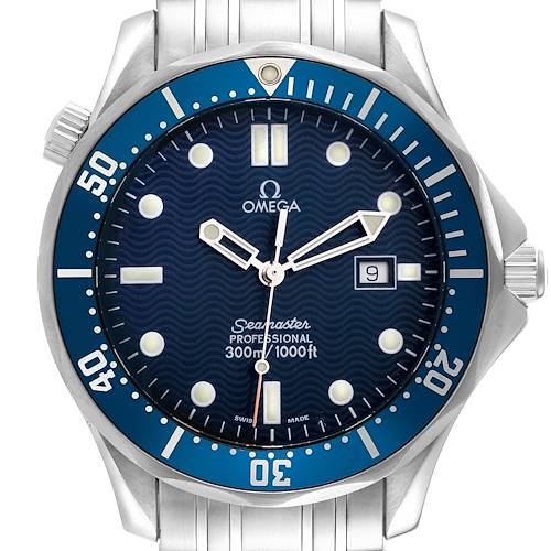 Photo of Omega Seamaster 300M Diver Blue Dial Steel Mens Watch 2541.80.00