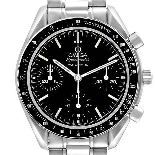 Photo of Omega Speedmaster Reduced Chronograph Steel Mens Watch 3539.50.00