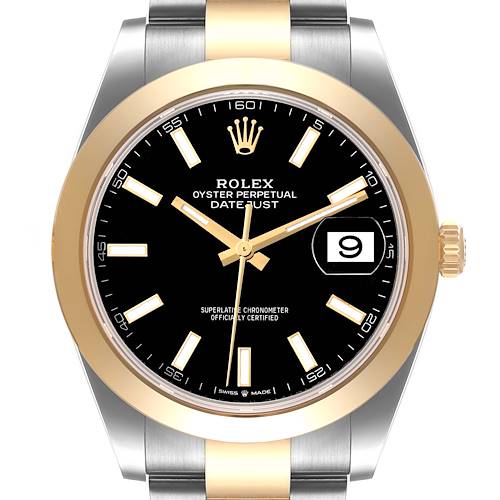 Photo of NOT FOR SALE Rolex Datejust 41 Steel Yellow Gold Black Dial Mens Watch 126303 Box Card PARTIAL PAYMENT