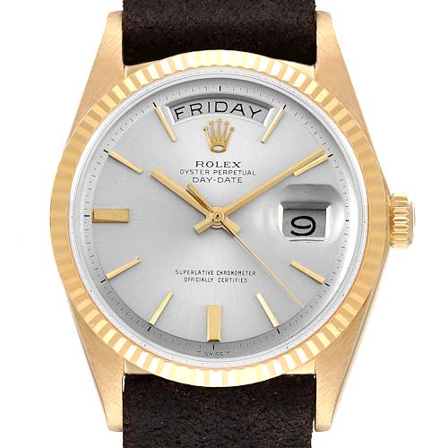 Photo of Rolex President Day-Date 18k Yellow Gold Vintage Mens Watch 1803