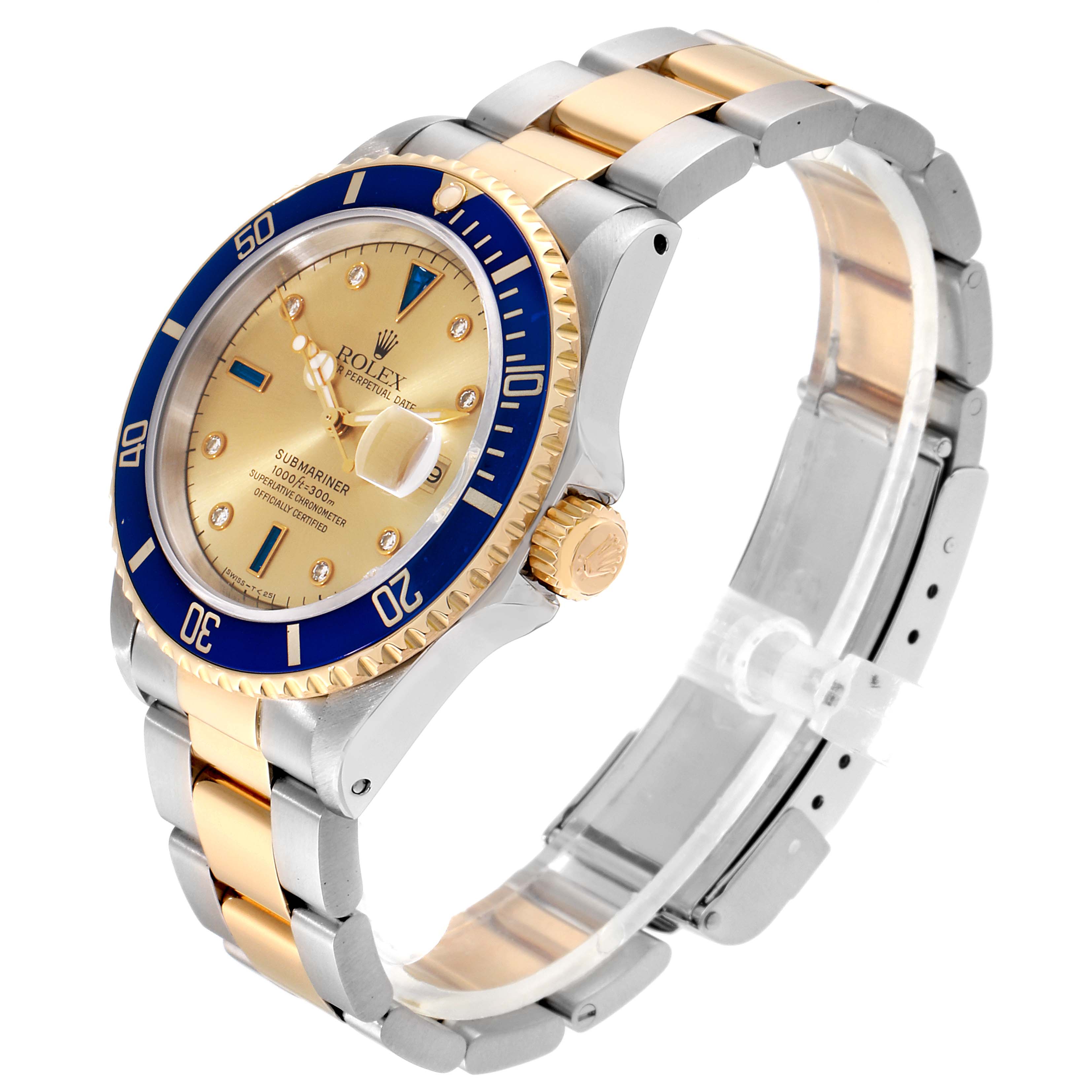 rolex steel gold submariner