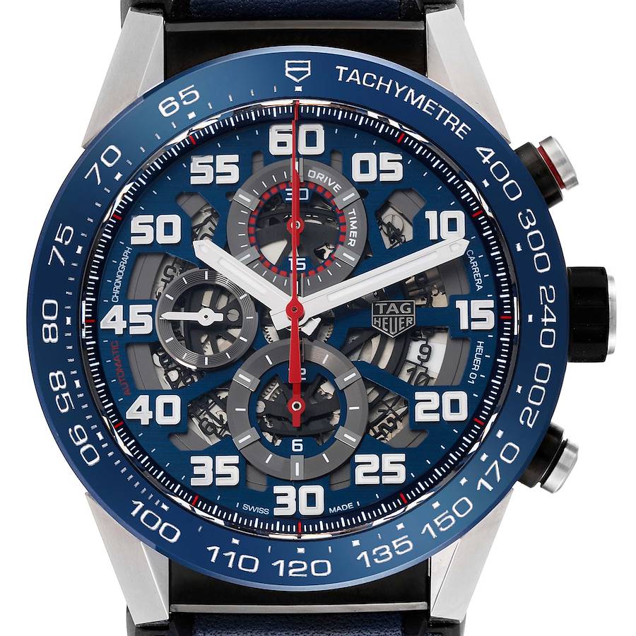 Tag Heuer Carrera Red Bull Racing Steel PVD Mens Watch CAR2A1N Box Card SwissWatchExpo