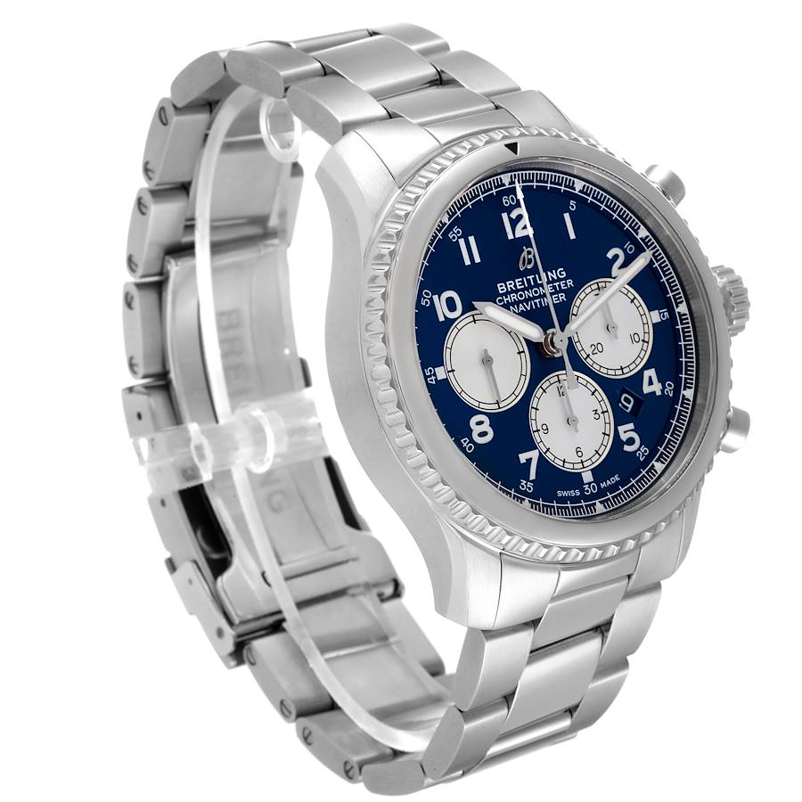 Breitling Aviator Stainless Steel AB0117 | SwissWatchExpo display picture 3