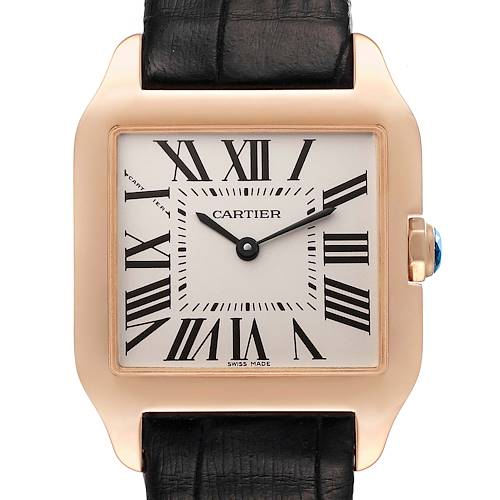 Photo of Cartier Santos Dumont Small Rose Gold Mens Watch W2009251