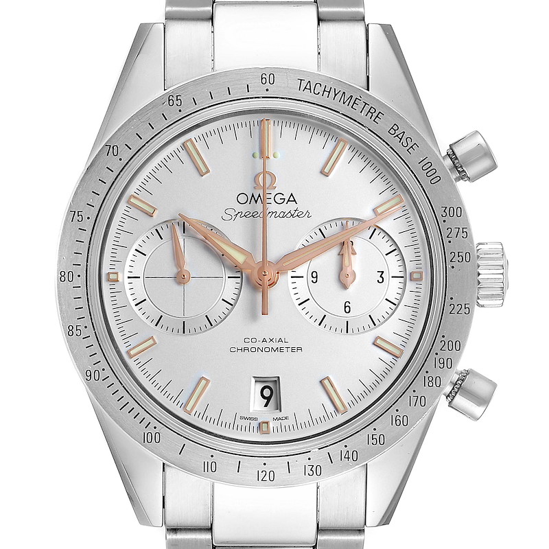 Omega Speedmaster 57 Chronograph Watch 331.10.42.51.02.002 Card SwissWatchExpo