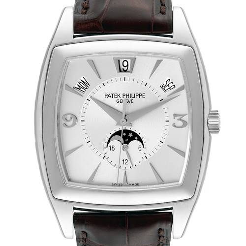 Photo of Patek Philippe Gondolo Annual Calendar Moonphase White Gold Mens Watch 5135