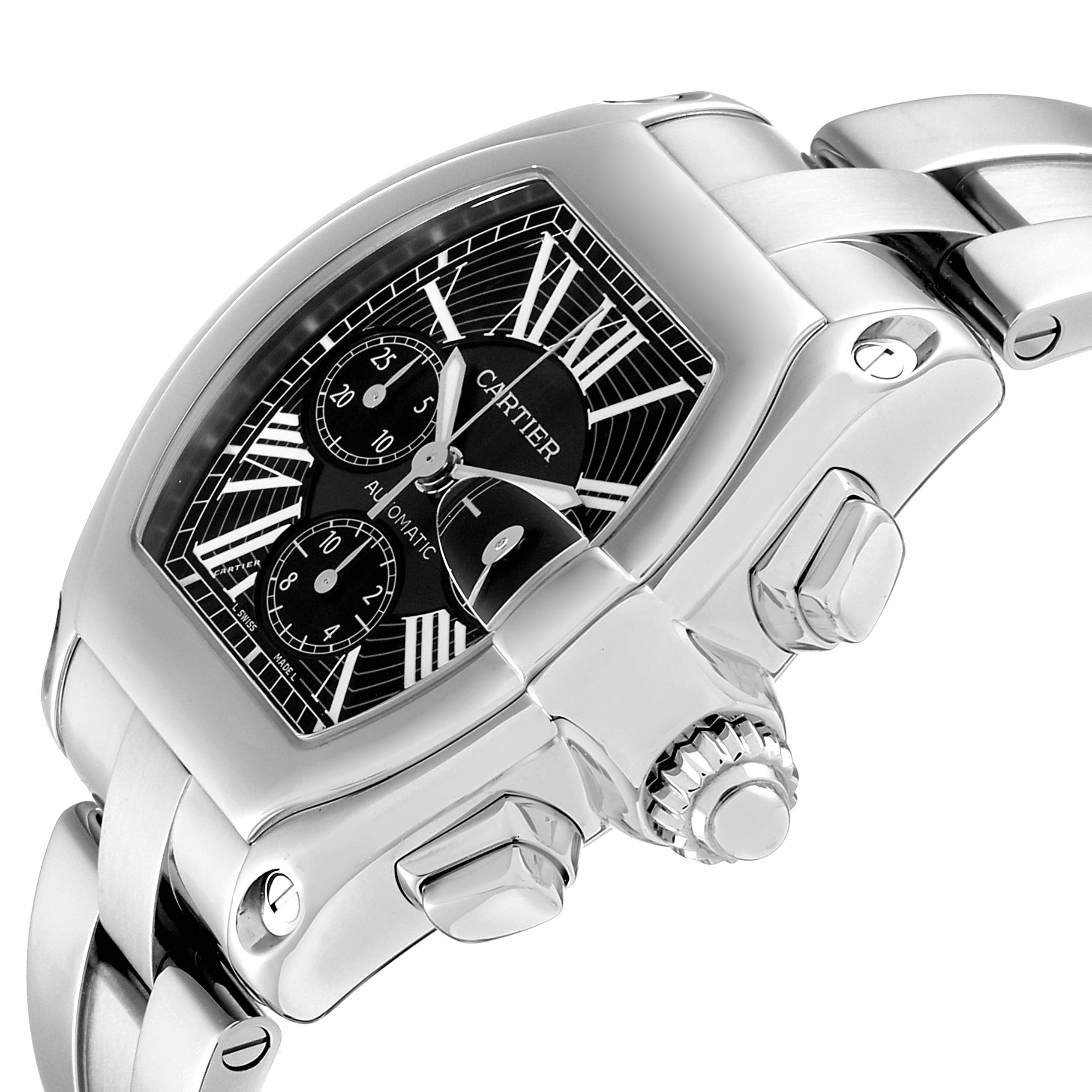 cartier roadster chronograph w62020x6