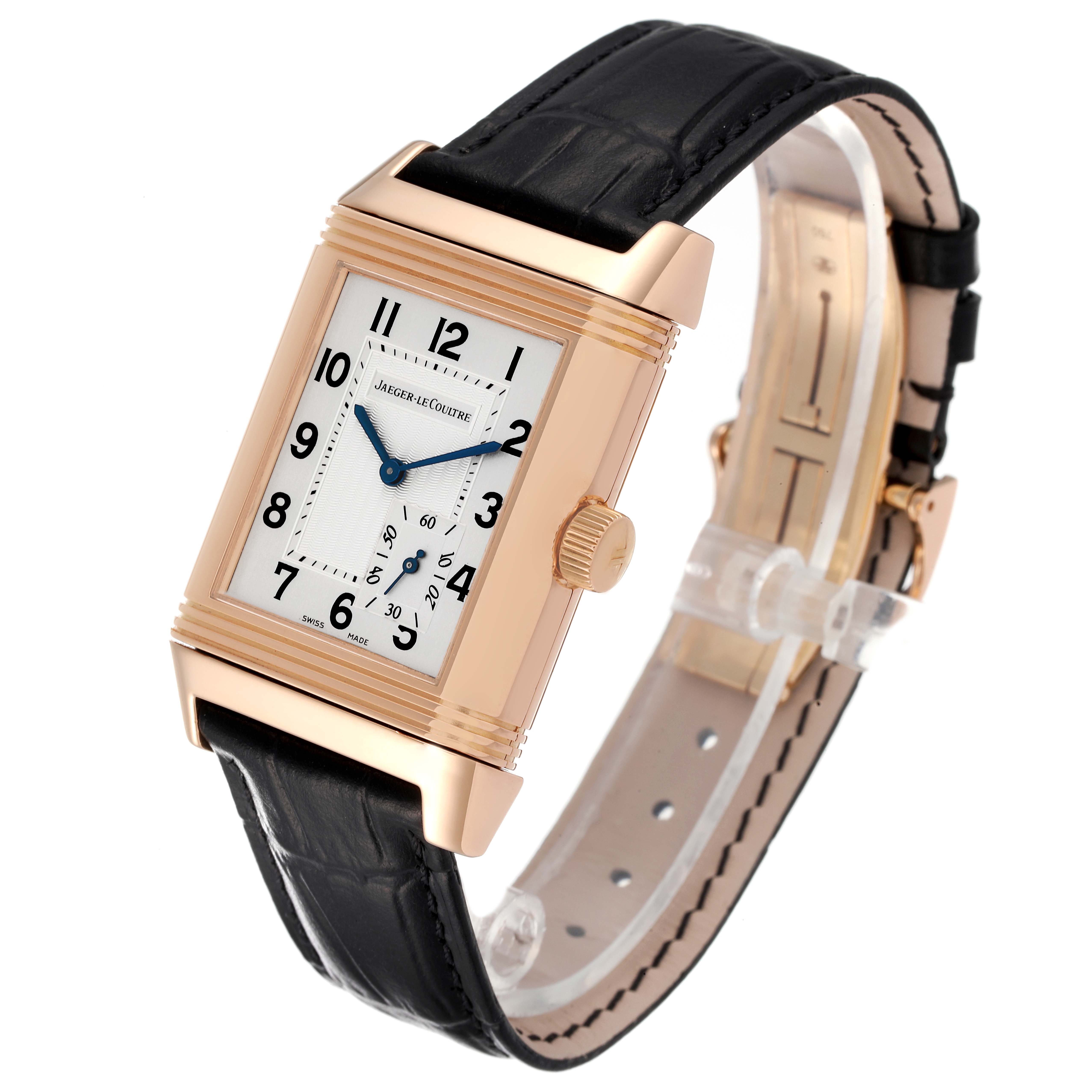 Jaeger LeCoultre Reverso Rose Gold Q3012420 | Stock 45851 | SwissWatchExpo