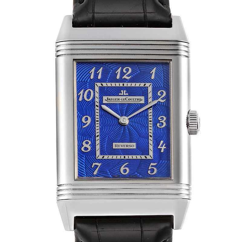 Jaeger LeCoultre Grande Reverso White Gold Limited Watch 273.3.62 Box Card SwissWatchExpo
