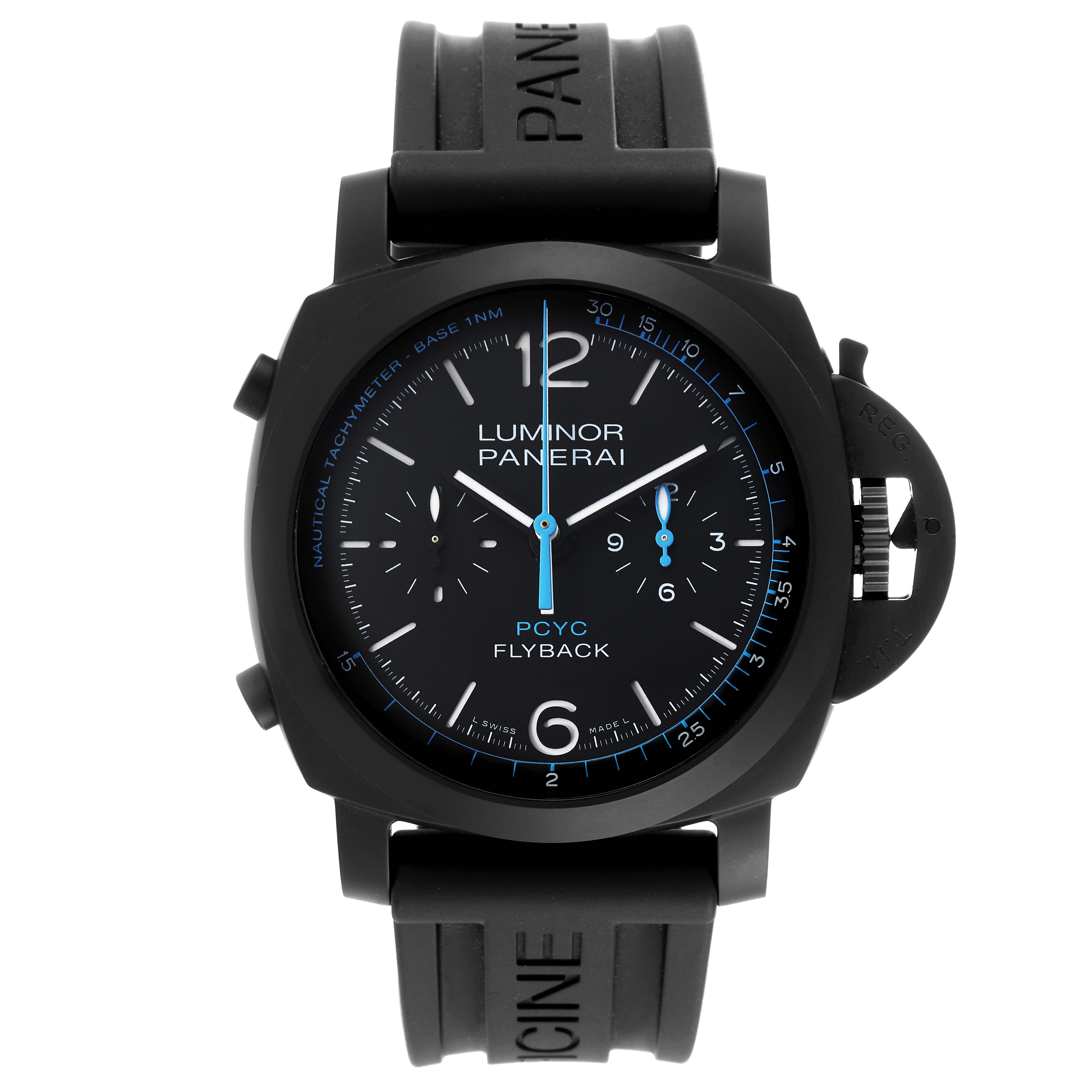 Luminor 1950 ブラック panerai-luminor-1950-flyback-