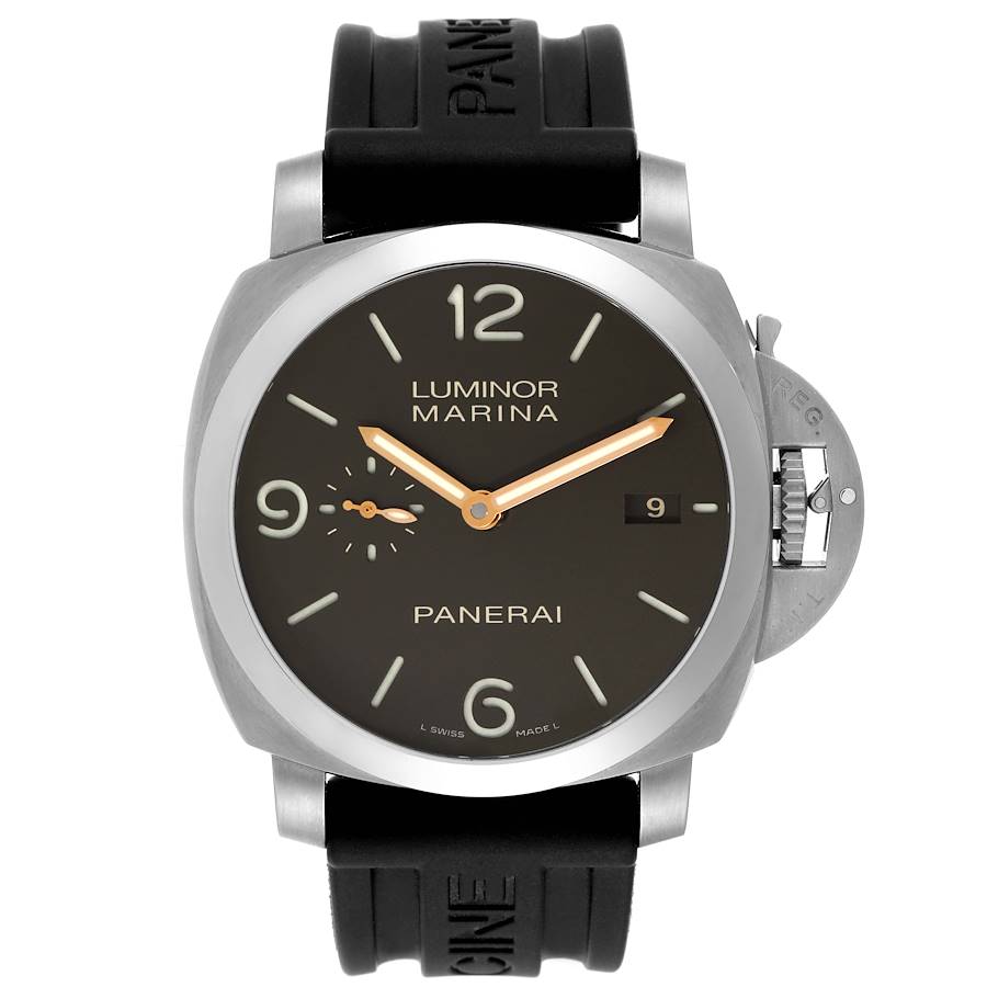 Panerai Luminor 1950 Marina 3 Days Titanium Mens Watch PAM00351