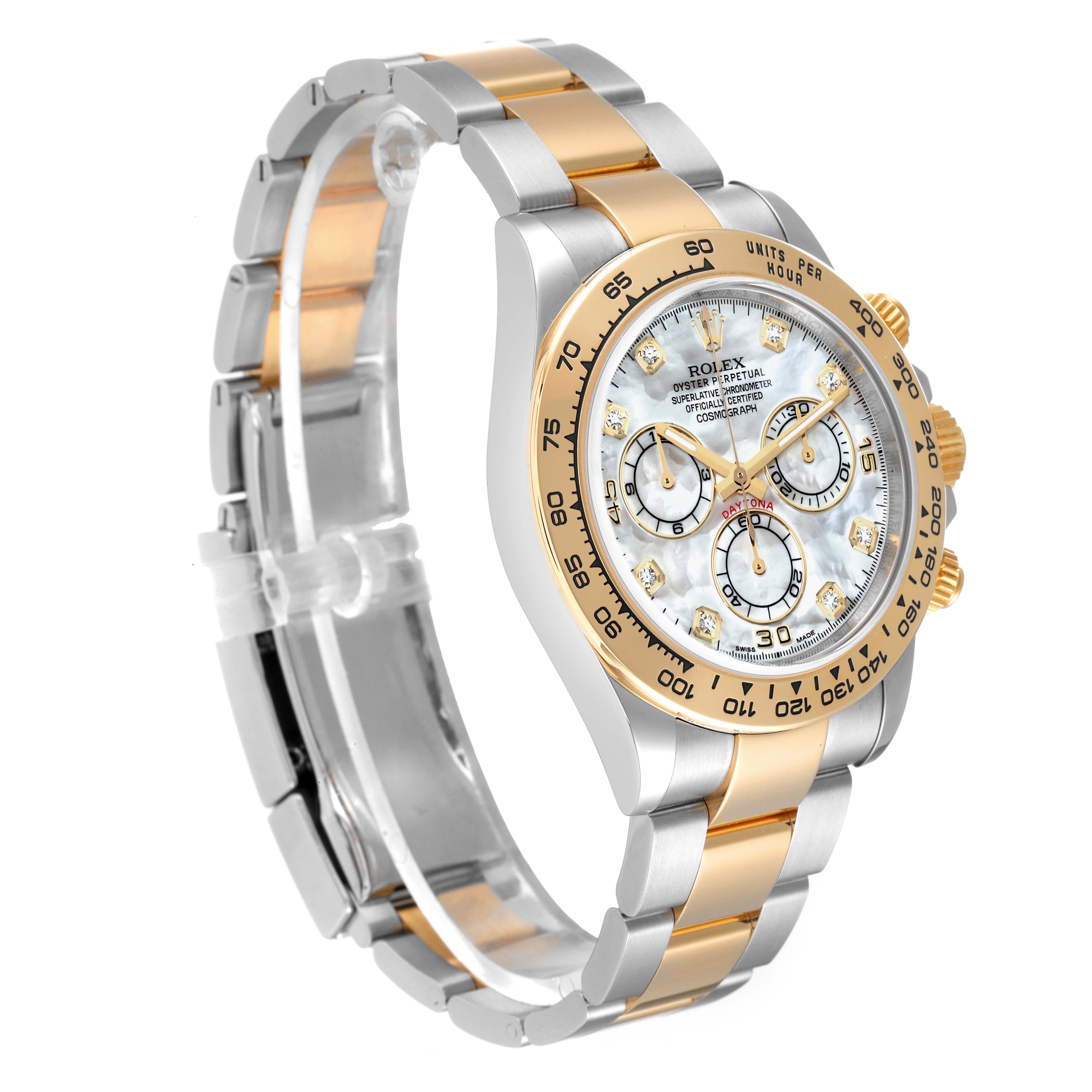 THE　TOE TRAFALGAR BOA COAT Rolex Datejust 116243 36MM Mop Diamond Dial And Bezel With