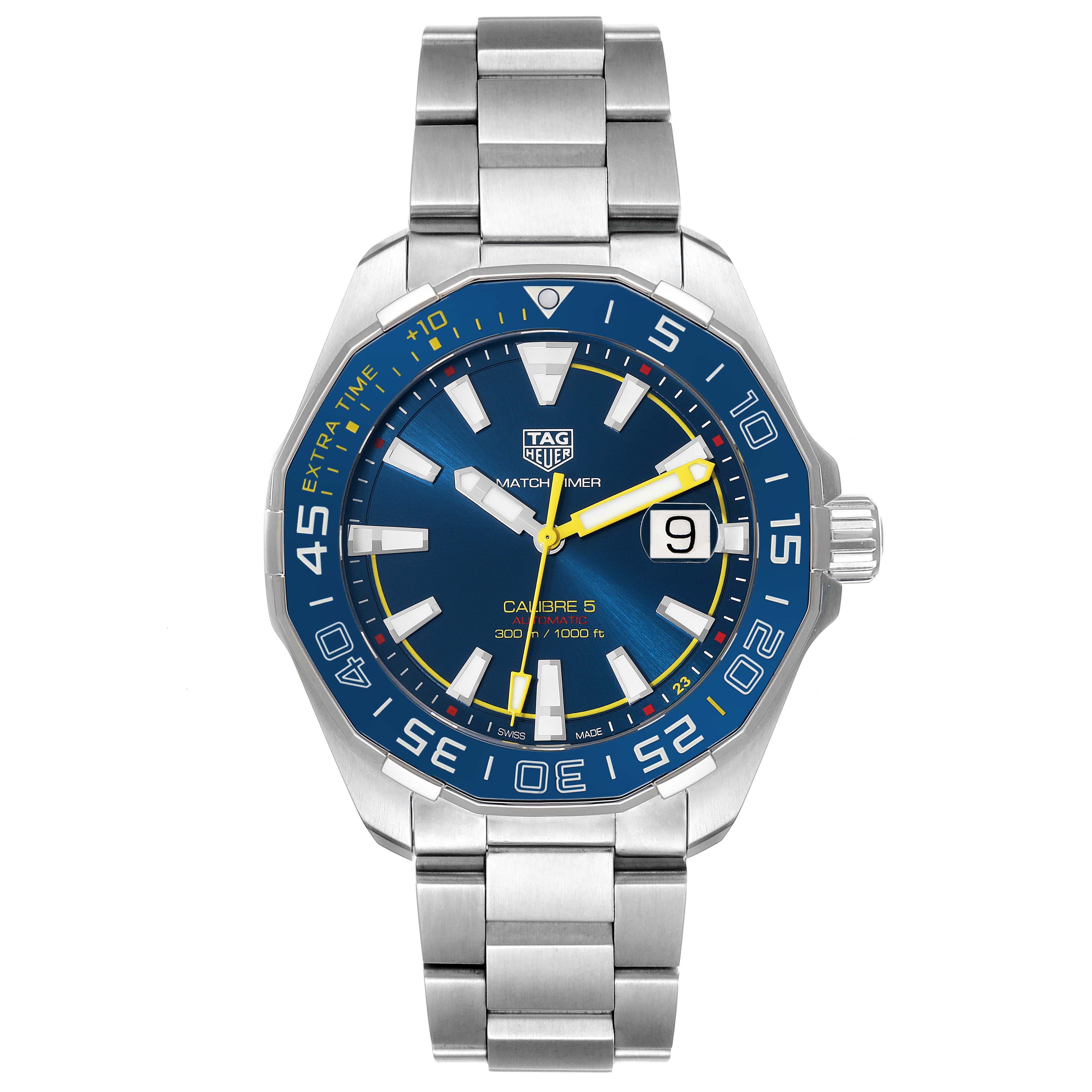 Tag Heuer Aquaracer Shinji Kagawa Limited Edition Steel Mens Watch ...