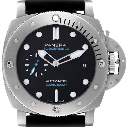 Photo of Panerai Submersible Titanio 1959 3 Days 47mm Mens Watch PAM01305 Papers