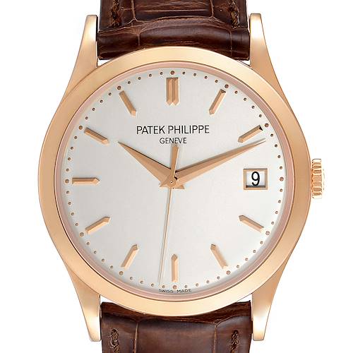 Photo of NOT FOR SALE -- Patek Philippe Calatrava 18K Rose Gold Mens Watch 5296R Box Papers -- PARTIAL PAYMENT