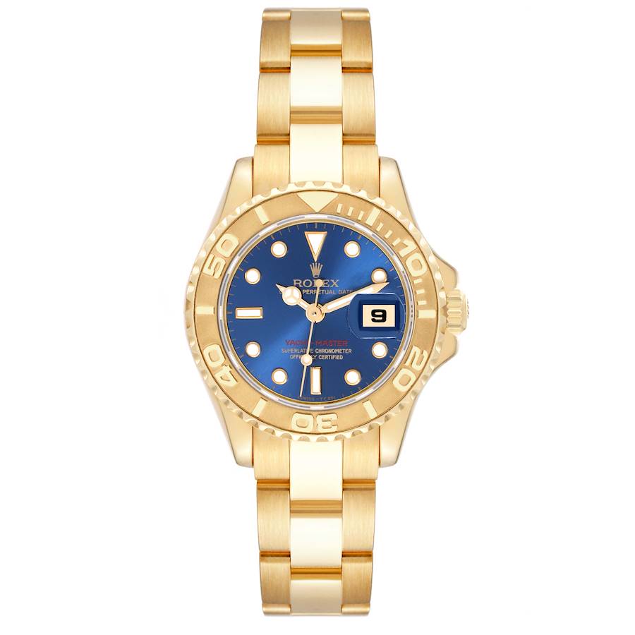 ROLEX Yacht-Master 自動巻き時計 ゴールド/青 Rolex Yacht-Master Steel and Gold (two tone) 16623 | Stock