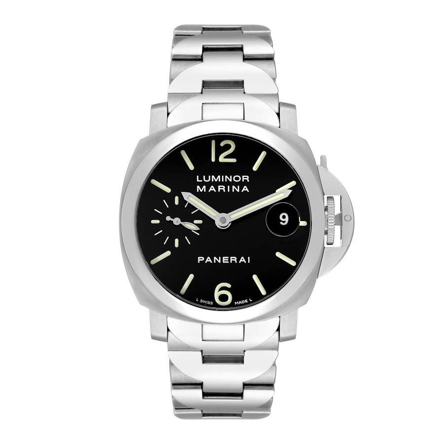 Panerai Luminor Marina Automatic 40mm Steel Mens Watch PAM00050