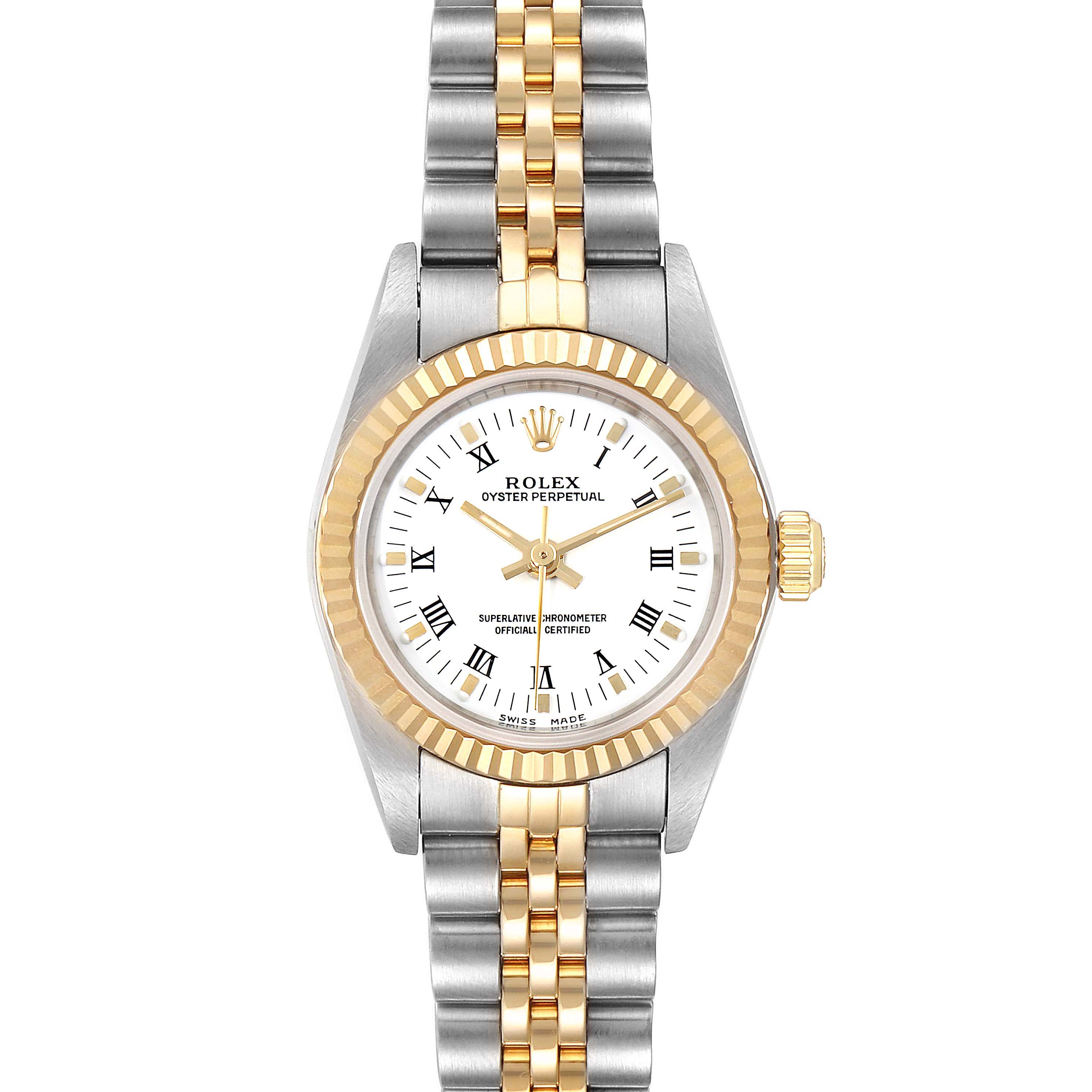 Women's Rolex Oyster Perpetual 76193 Diamond