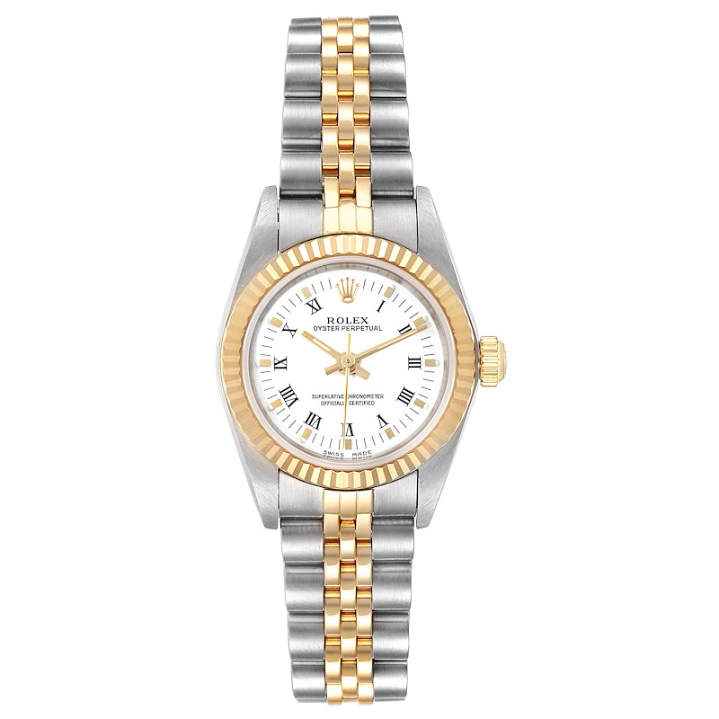 Rolex Lady Oyster Perpetual 76193 Black Diamond Dial