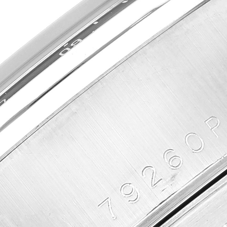 The close-up image shows the case side of a Tudor Prince watch, highlighting its model number 79260P.