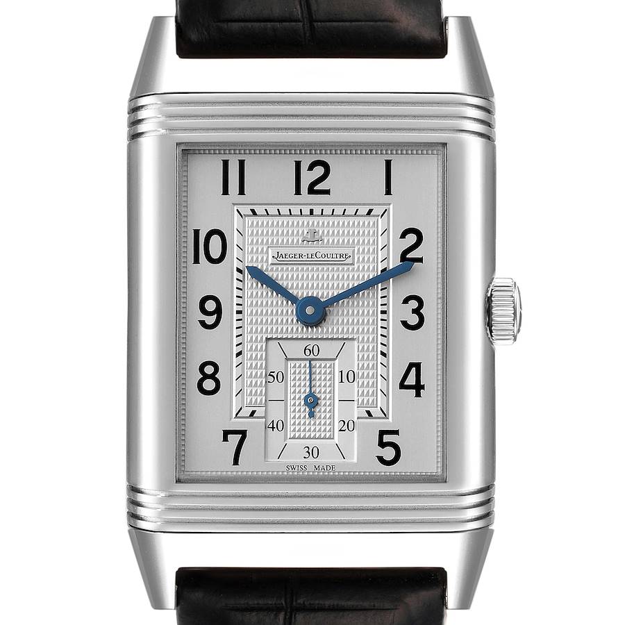 Jaeger LeCoultre Reverso Grande Steel Mens Watch 273.8.04 Q3738420 SwissWatchExpo