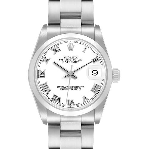 Photo of Rolex Datejust Midsize 31 Steel White Dial Ladies Watch 278240