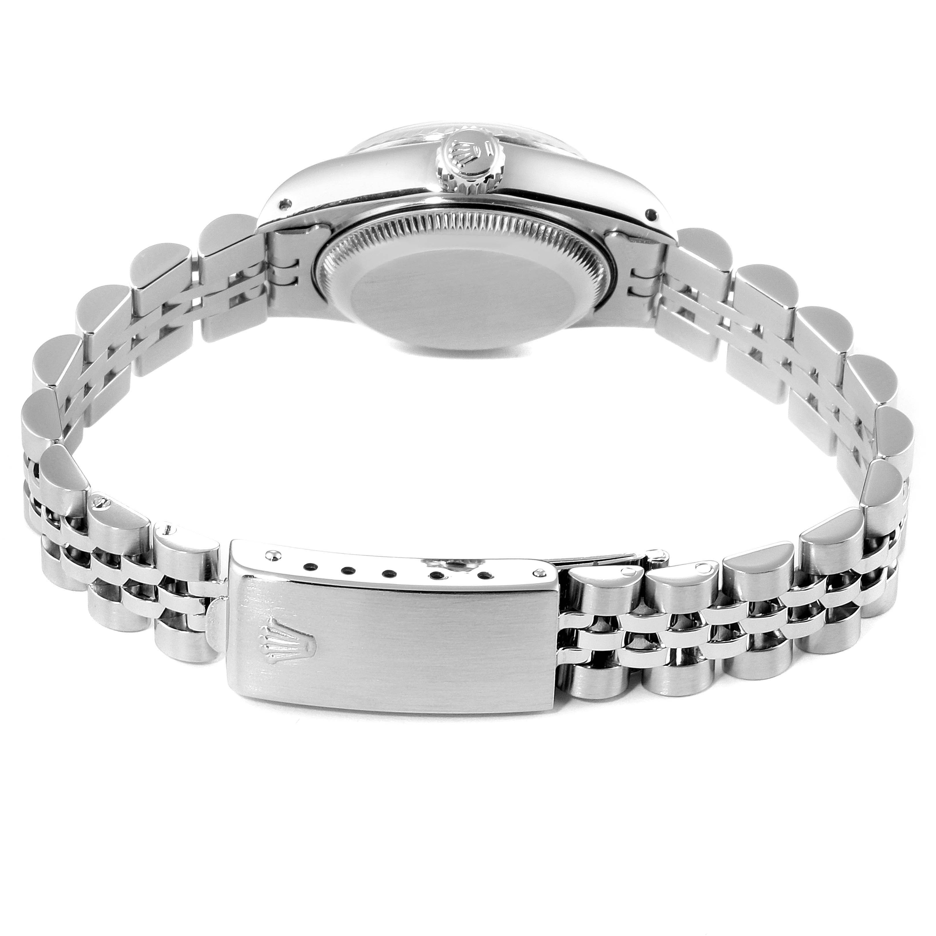 silver and gold ladies rolex