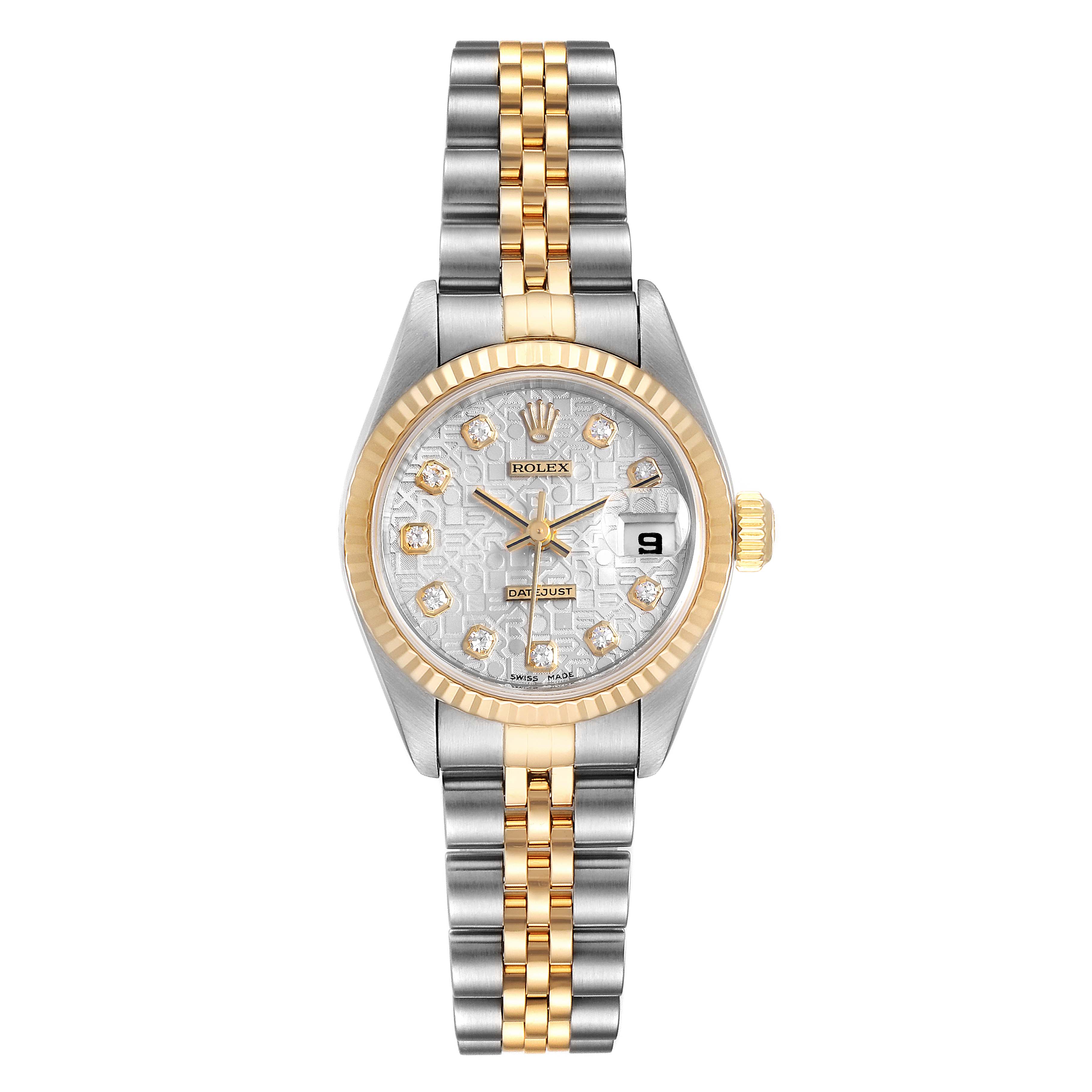 Rolex 79173 DATEJUST コンビ 10Pダイヤ 26mm Rolex Datejust 79173 – HODINKEE Shop