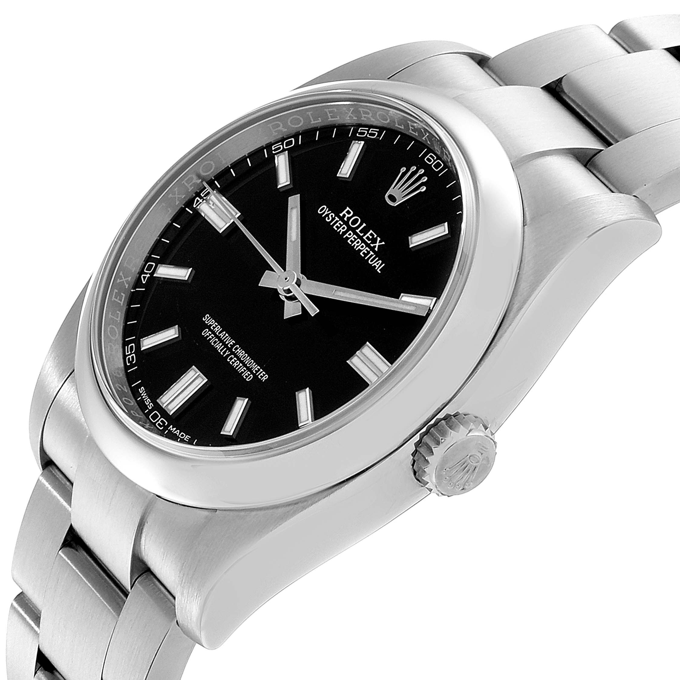 rolex oyster perpetual 36 black