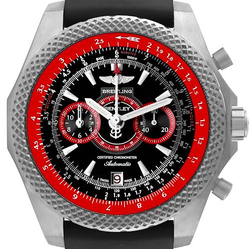 Photo of Breitling Bentley Super Sports Limited Edition Titanium Mens Watch E27365 Box Paper