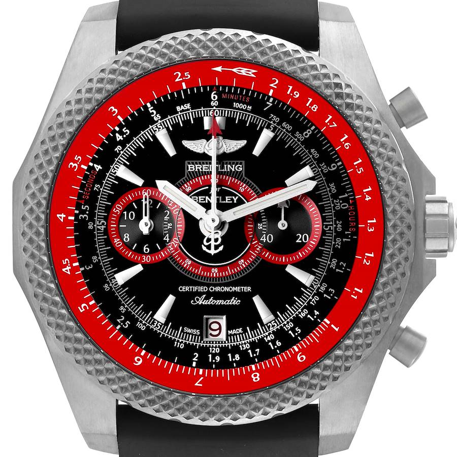 Breitling Bentley Super Sports Limited Edition Titanium Mens Watch E27365 Box Paper SwissWatchExpo