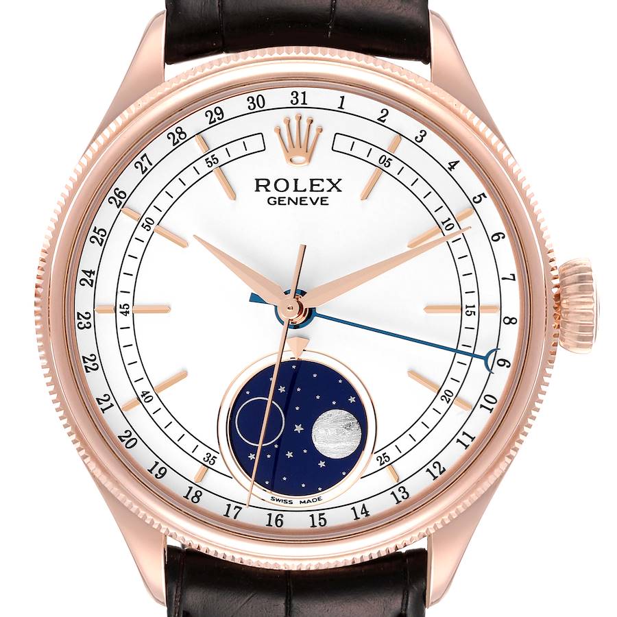 NOT FOR SALE Rolex Cellini Moonphase Everose Gold Automatic Mens Watch 50535 PARTIAL PAYMENT SwissWatchExpo