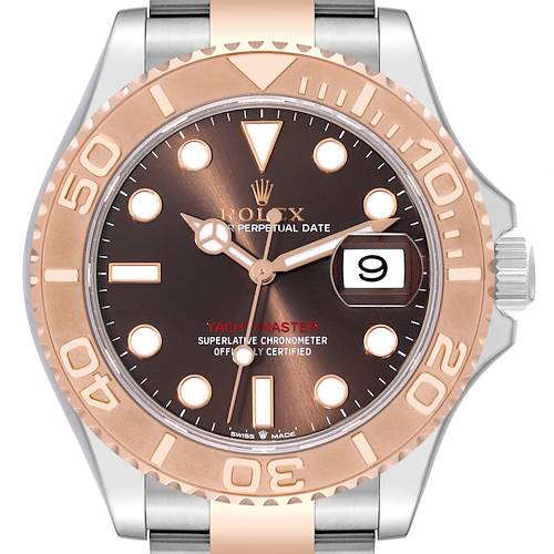 Photo of NOT FOR SALE Rolex Yachtmaster Steel Rose Gold Chocolate Dial Mens Watch 126621 Box Card PARTIAL PAYMENT