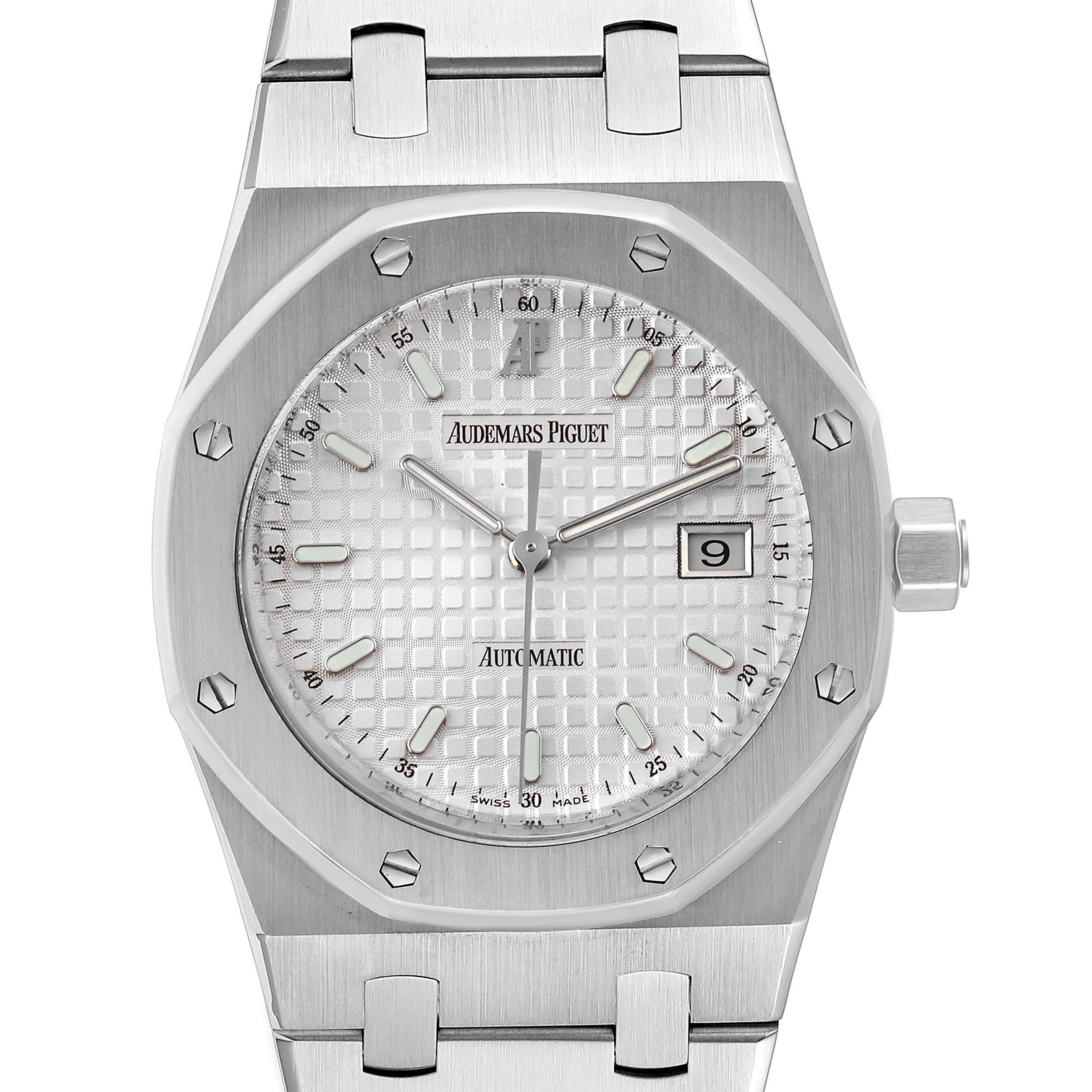 Royal Oak Certified Pre Owned Watch in Silver - Audemars Piguet