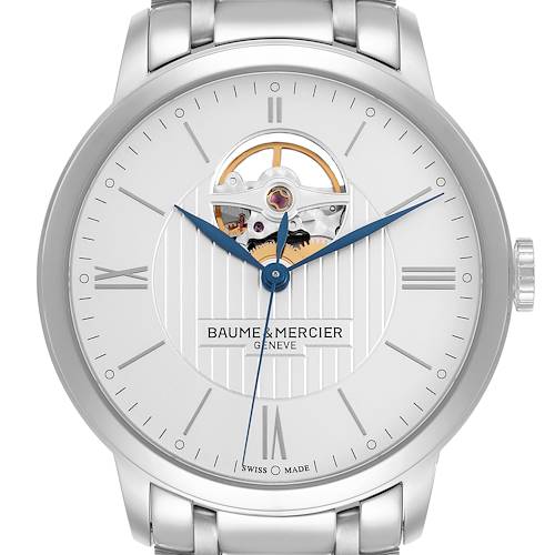 Photo of Baume Mercier Classima Steel Silver Dial Mens Watch 10275 Unworn