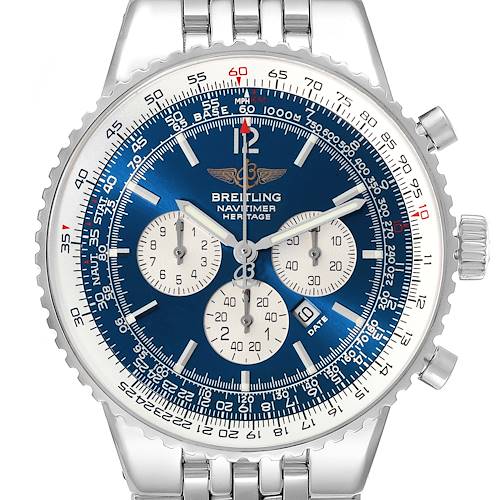 Photo of Breitling Navitimer Heritage Blue Dial Automatic Mens Watch A35340