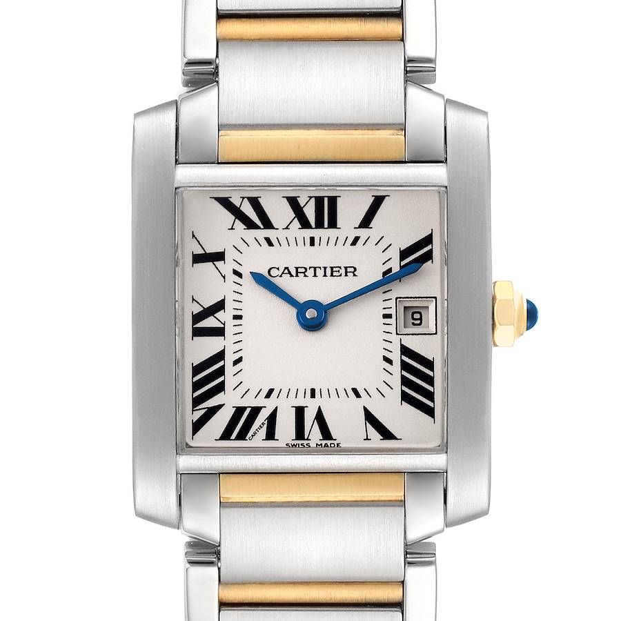 NOT FOR SALE Cartier Tank Francaise Midsize Steel Yellow Gold Ladies Watch W51012Q4 PARTIAL PAYMENT SwissWatchExpo